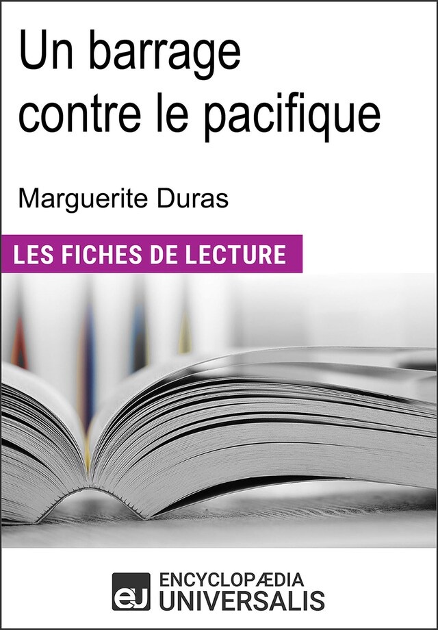 Boekomslag van Un barrage contre le pacifique de Marguerite Duras