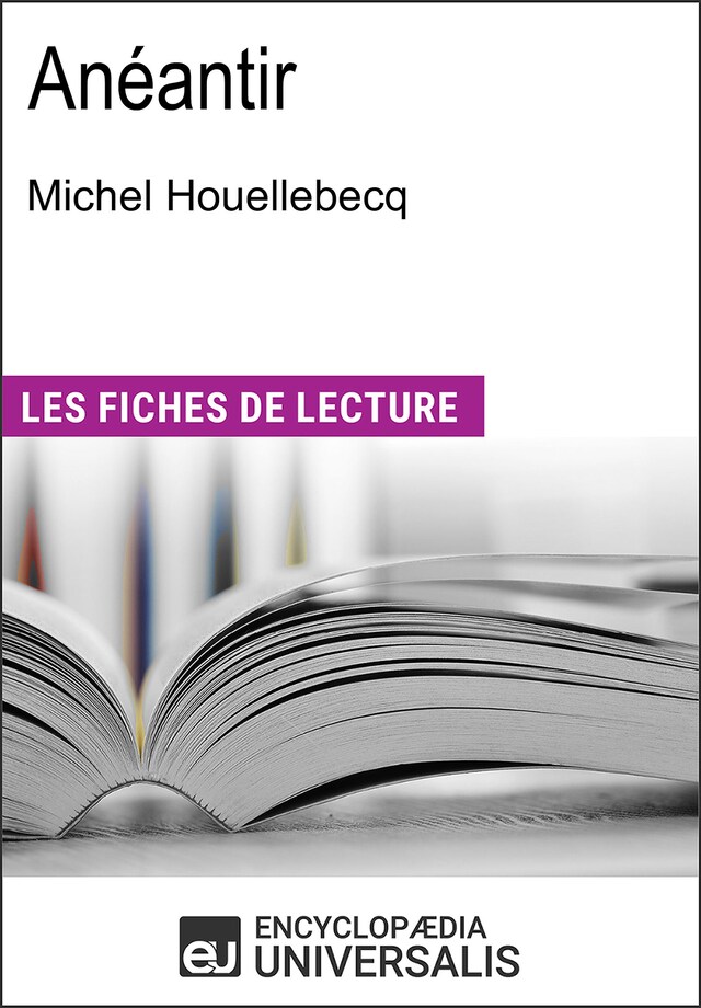 Boekomslag van Anéantir de Michel Houellebecq