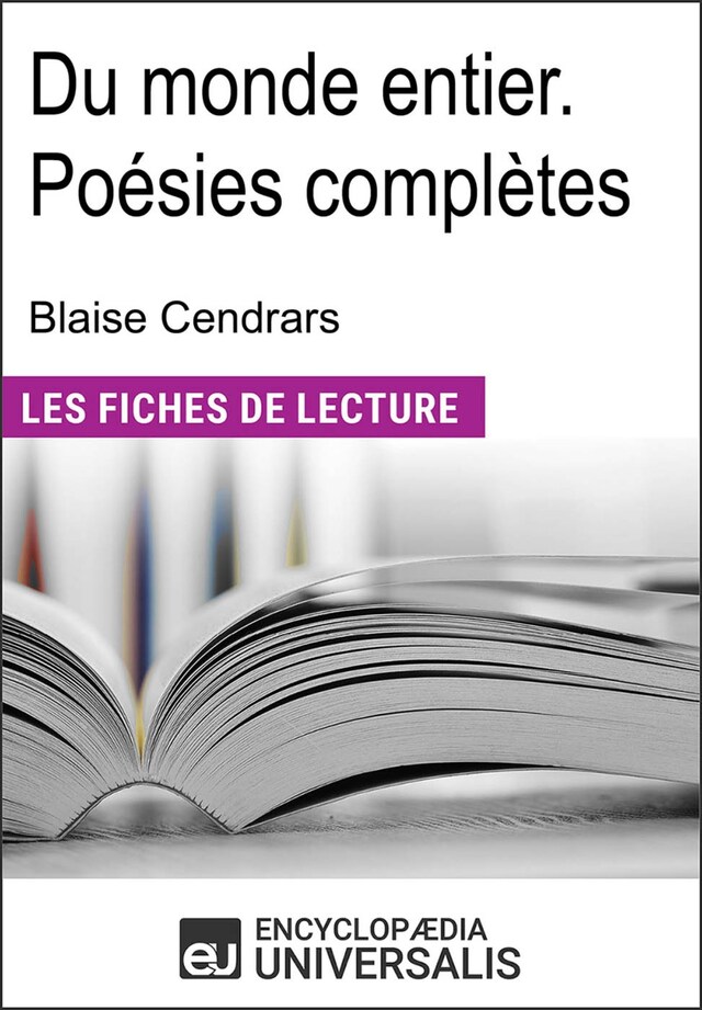 Book cover for Du monde entier. Poésies complètes de Blaise Cendrars