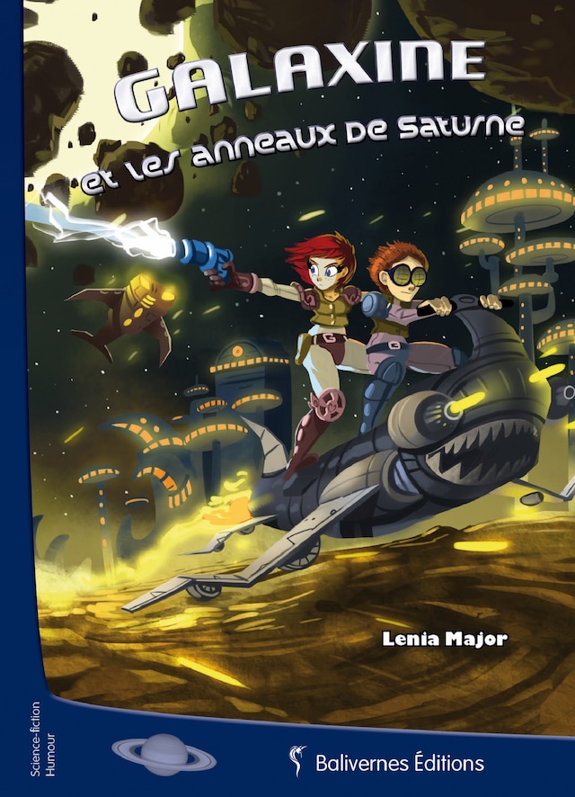 Book cover for Galaxine et les anneaux de Saturne