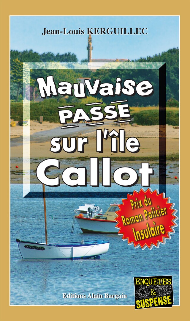 Book cover for Mauvaise passe sur l'île Callot