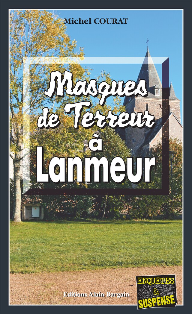 Kirjankansi teokselle Masques de terreur à Lanmeur