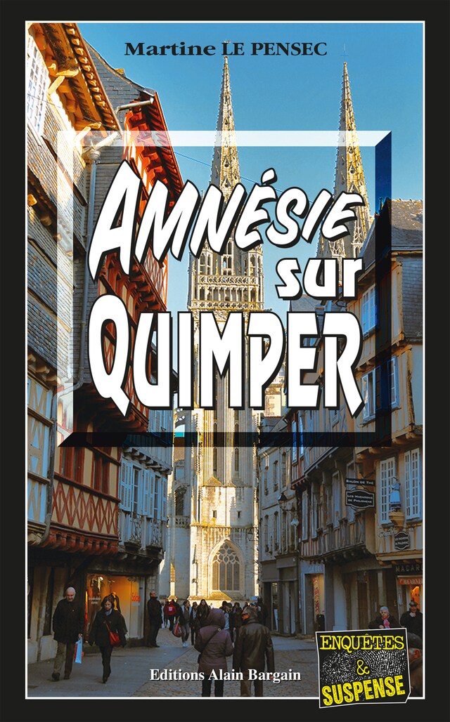 Book cover for Amnésie sur Quimper