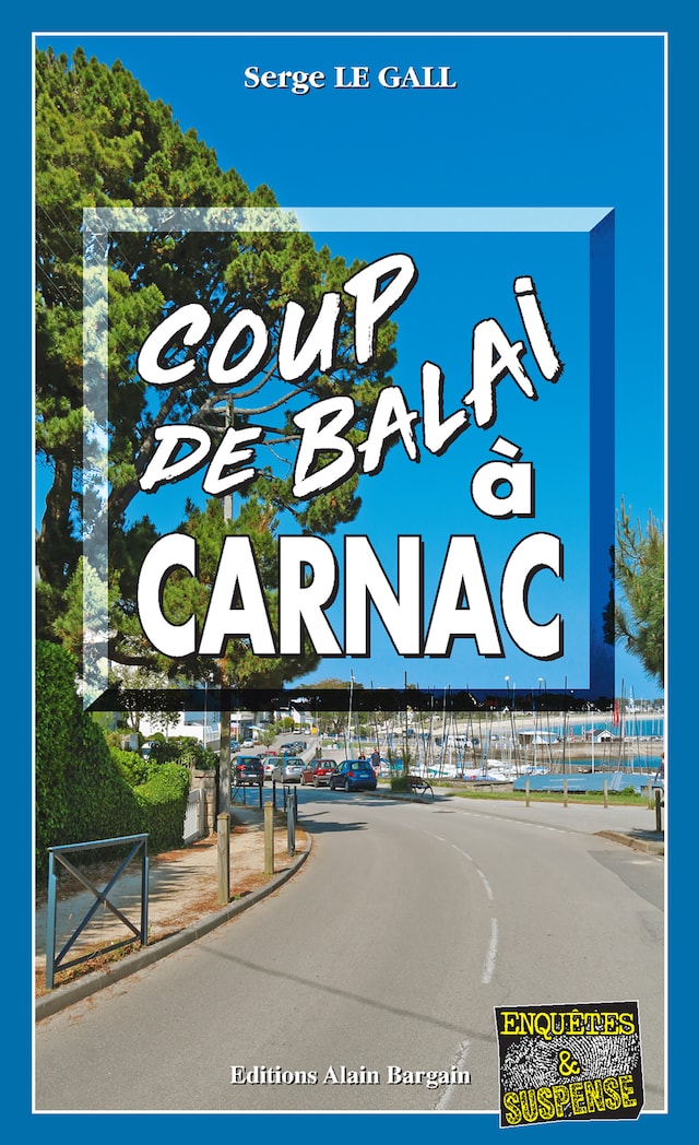 Book cover for Coup de balai à Carnac