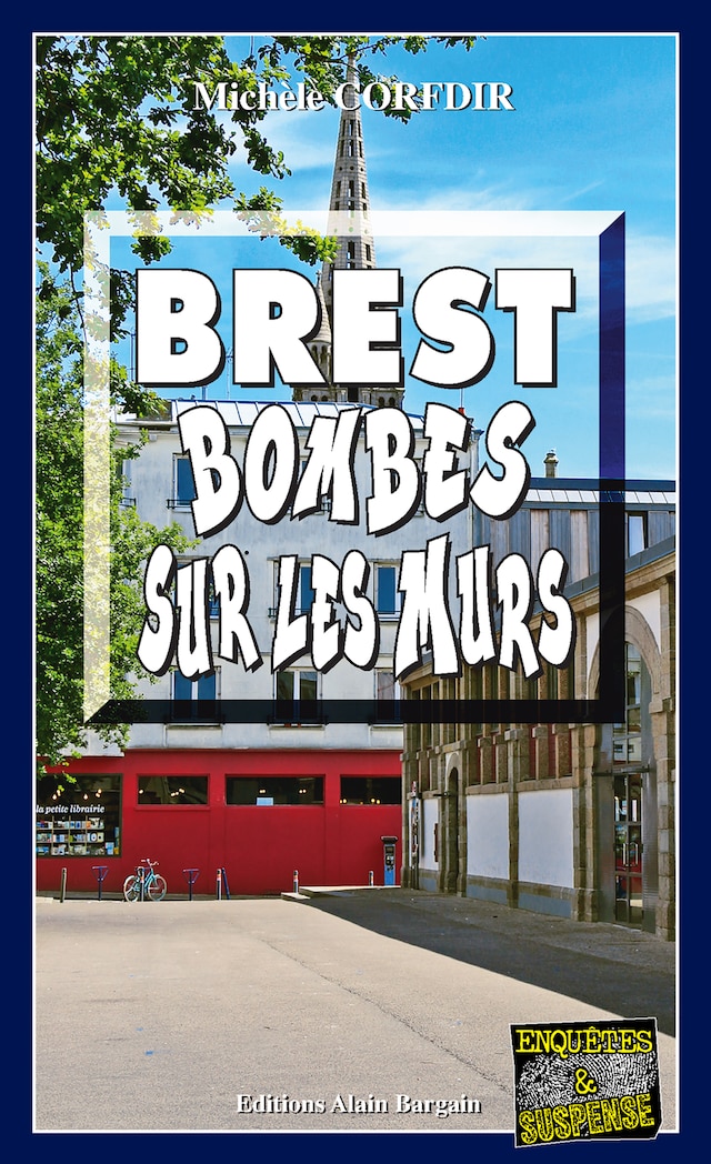 Buchcover für Brest, bombes sur les murs