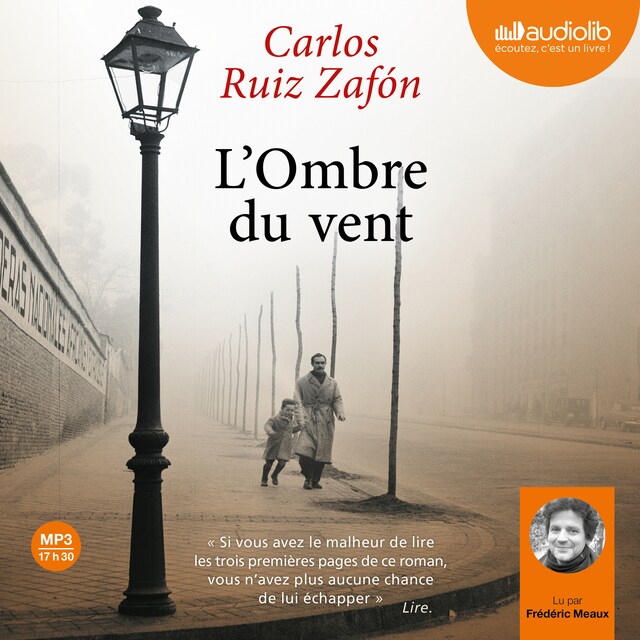 Couverture de livre pour L'ombre du vent