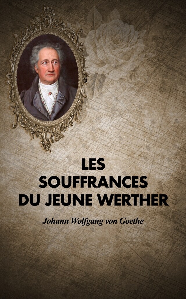 Boekomslag van Les souffrances du jeune Werther