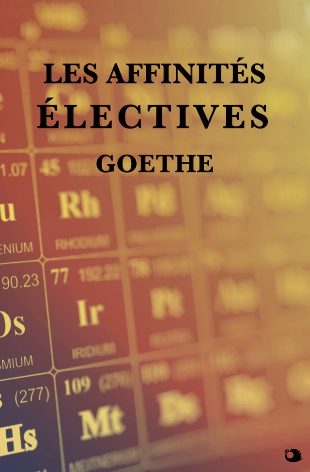 Book cover for Les Affinités électives
