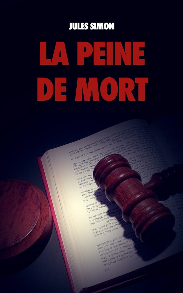 Book cover for La Peine de Mort