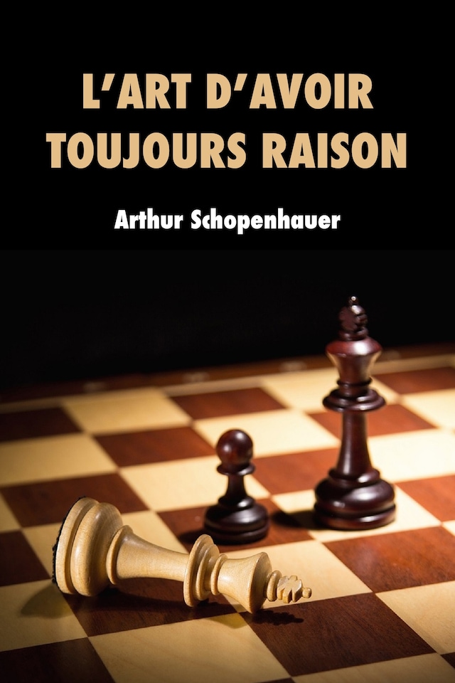 Buchcover für L’Art d’avoir toujours raison