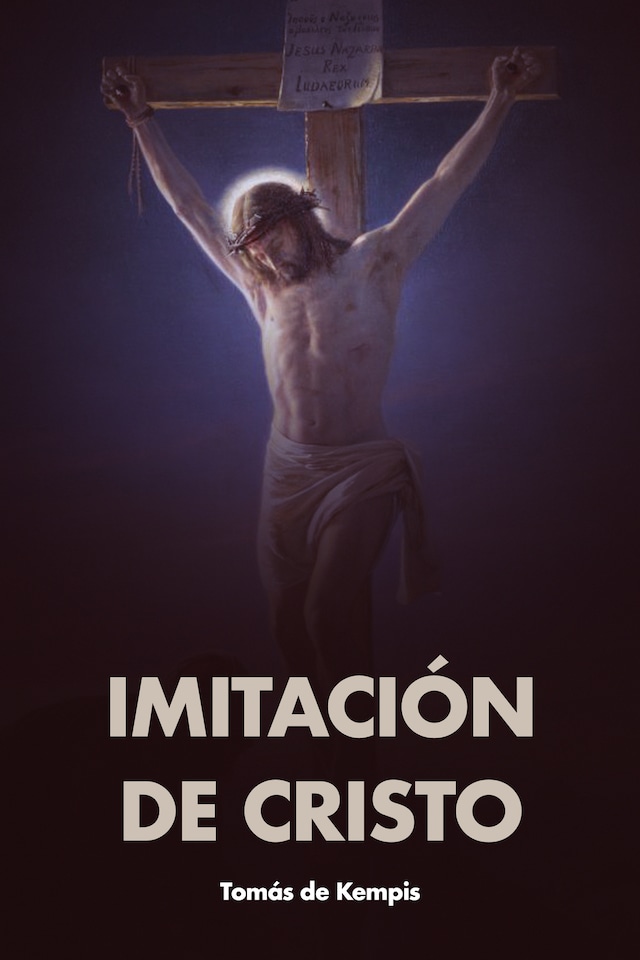 Kirjankansi teokselle Imitación de Cristo