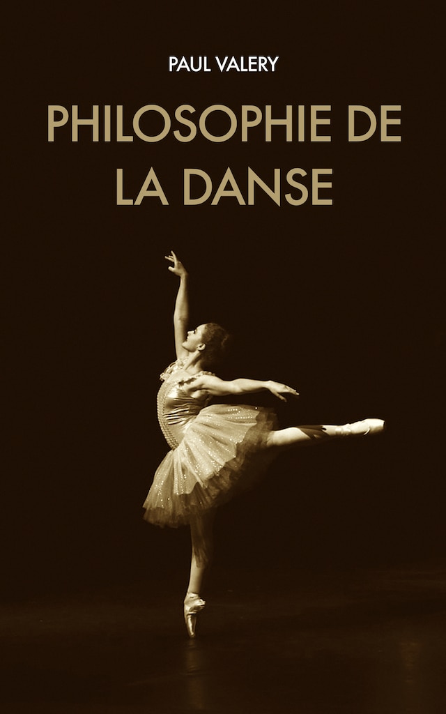 Book cover for Philosophie de la danse