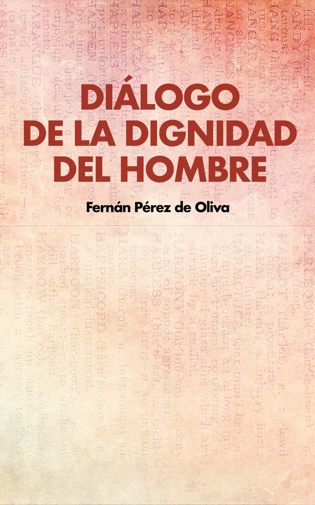 Book cover for Diálogo de la dignidad del hombre