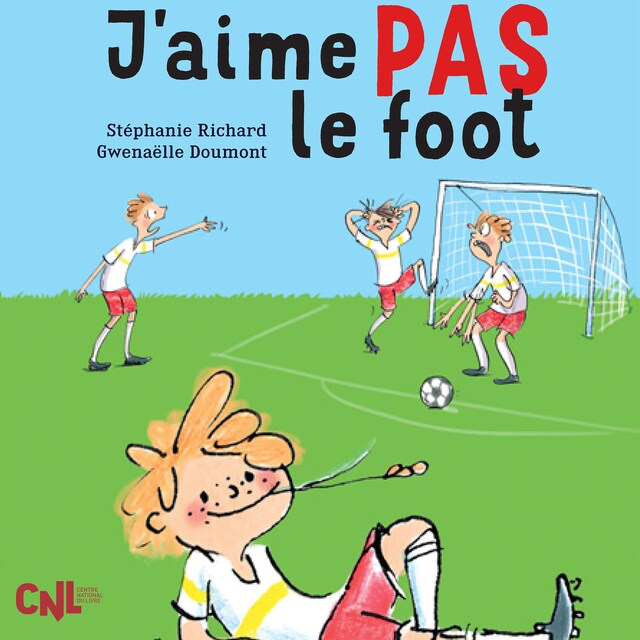 Boekomslag van J'aime pas le foot