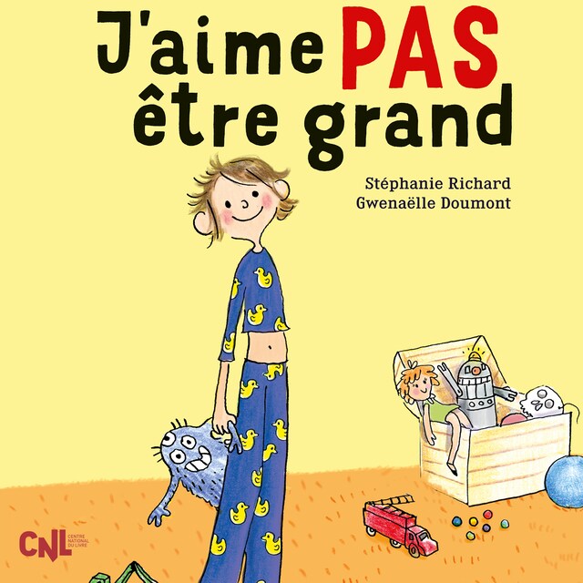 Buchcover für J'aime pas être grand