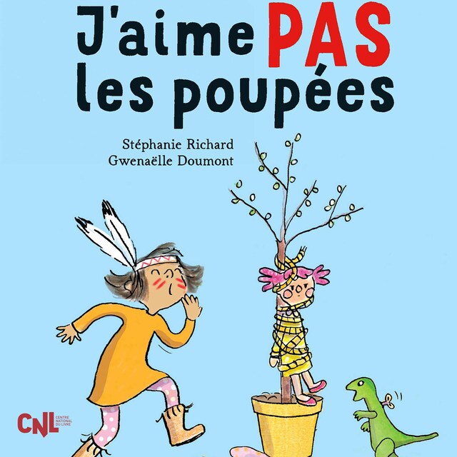 Couverture de livre pour J'aime pas les poupées