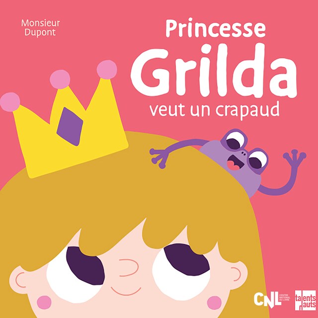 Buchcover für Princesse Grilda veut un crapaud