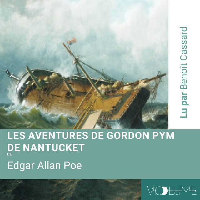 Boekomslag van Les Aventures de Gordon Pym de Nantucket