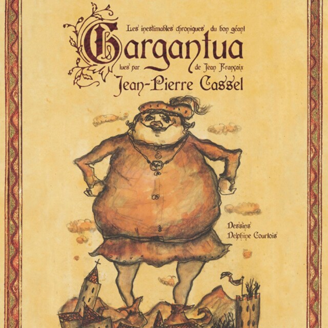 Buchcover für Les inestimables chroniques du bon géant Gargantua