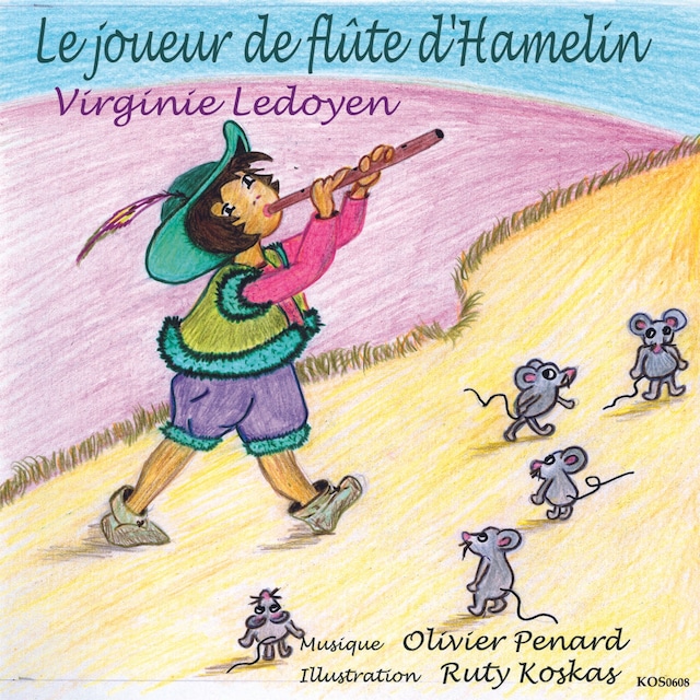 Book cover for Le joueur de flûte d'Hamelin