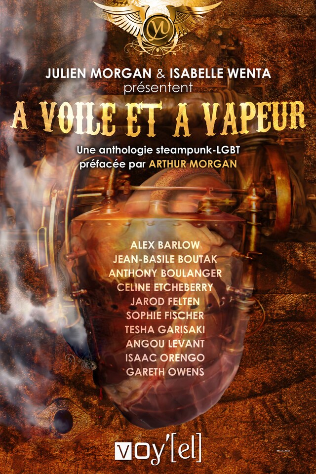 Copertina del libro per A voile et à vapeur