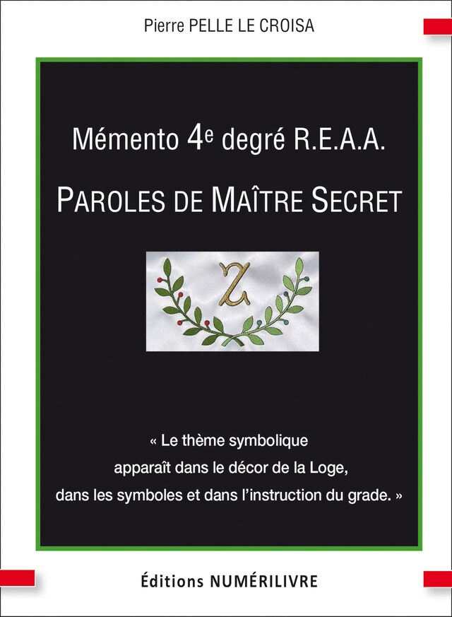 Book cover for Mémento 4er degré R.E.A.A.