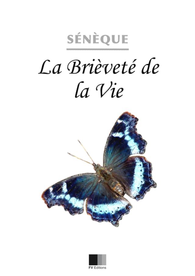 Book cover for La brièveté de la Vie
