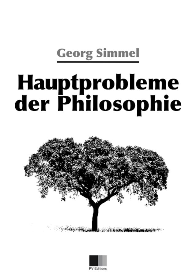 Boekomslag van Hauptprobleme der Philosophie