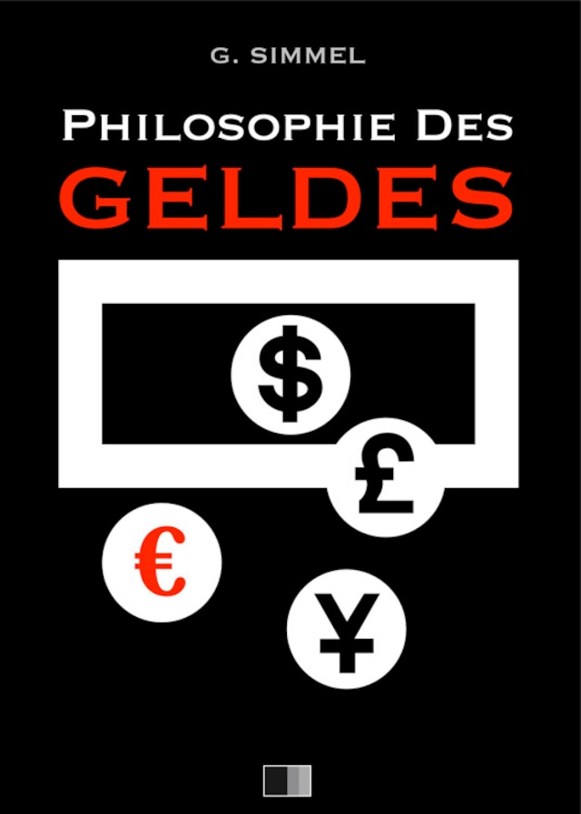 Book cover for Philosophie des Geldes