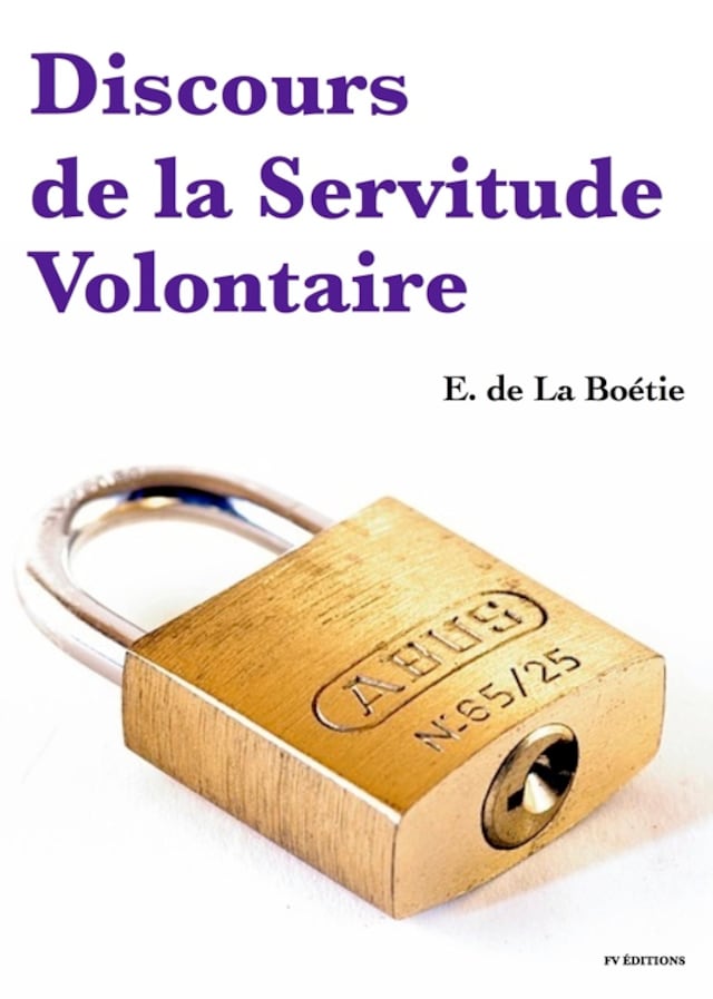 Bogomslag for Discours sur la servitude volontaire