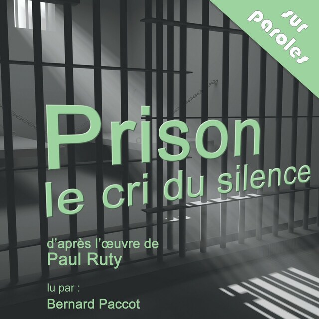 Buchcover für Prison, le cri du silence