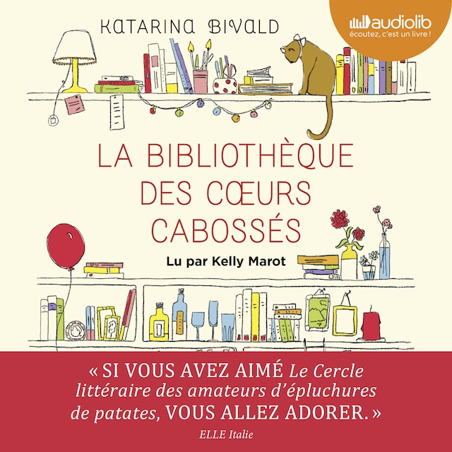 Book cover for La Bibliothèque des coeurs cabossés