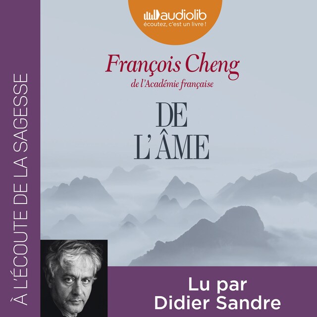 Book cover for De l'âme