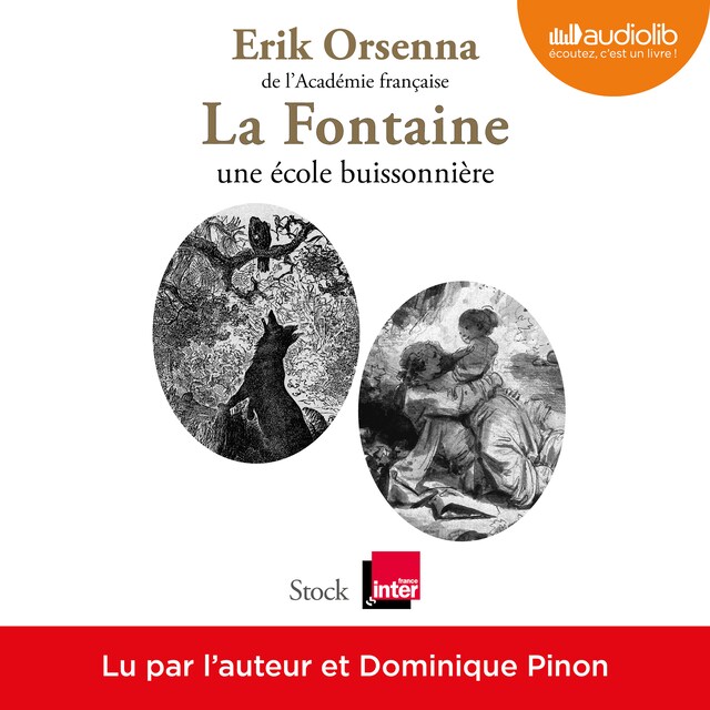 Couverture de livre pour La Fontaine, une école buissonnière