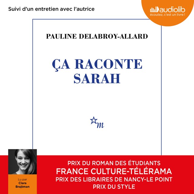 Book cover for Ça raconte Sarah