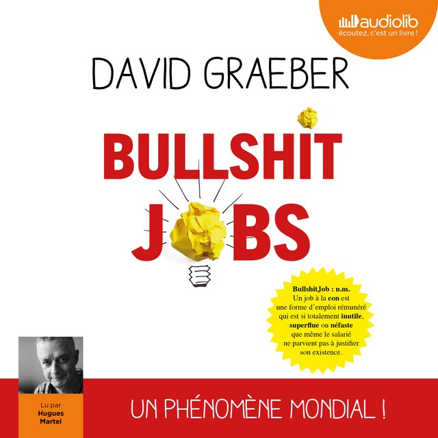 Couverture de livre pour Bullshit Jobs