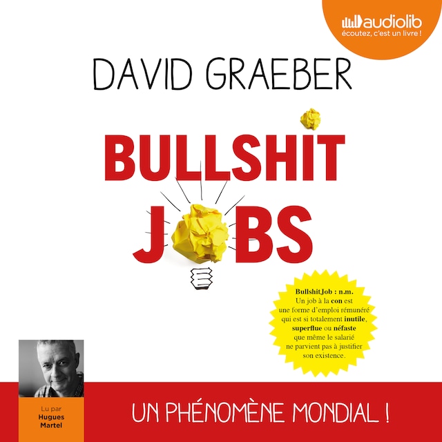 Couverture de livre pour Bullshit Jobs