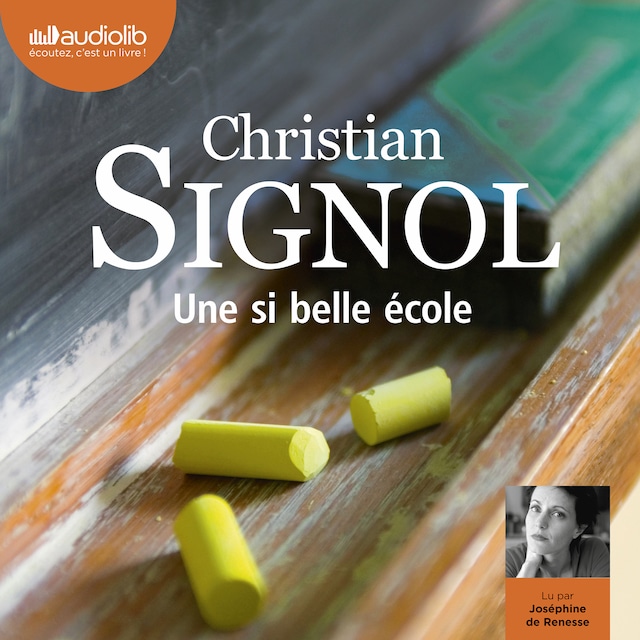 Book cover for Une si belle école