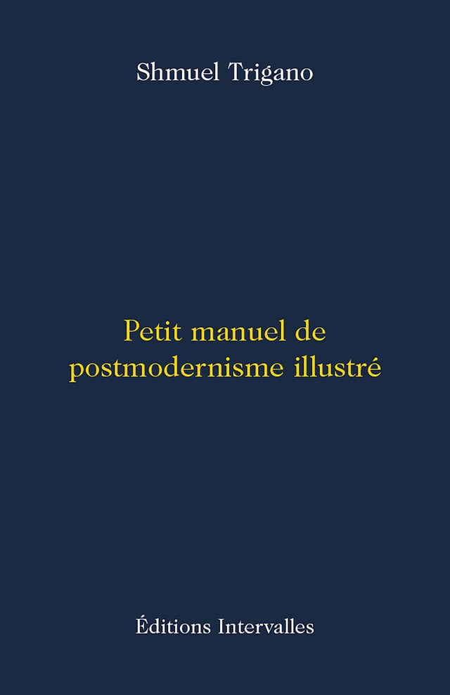 Book cover for Petit manuel de postmodernisme illustré