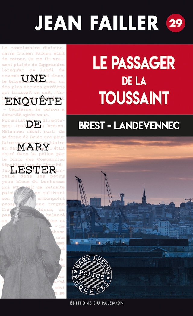 Book cover for Le Passager de la Toussaint