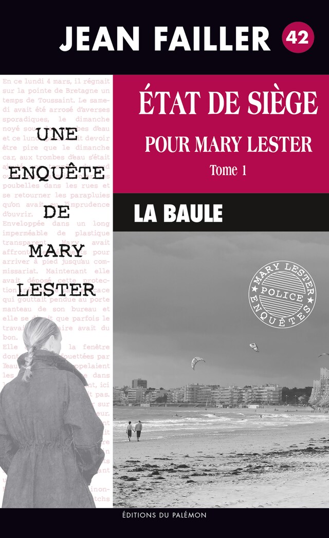 Book cover for État de siège pour Mary Lester - Tome 1