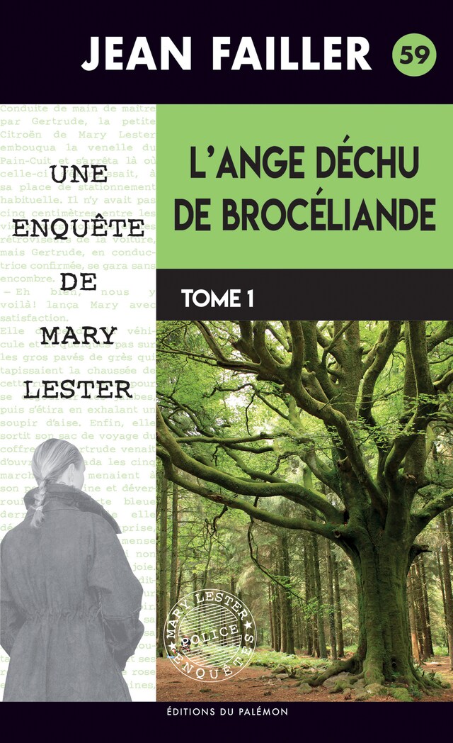 Boekomslag van L'ange déchu de Brocéliande - Tome 1