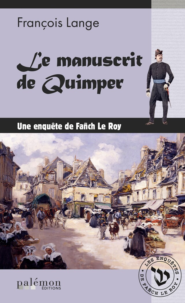 Book cover for Le manuscrit de Quimper