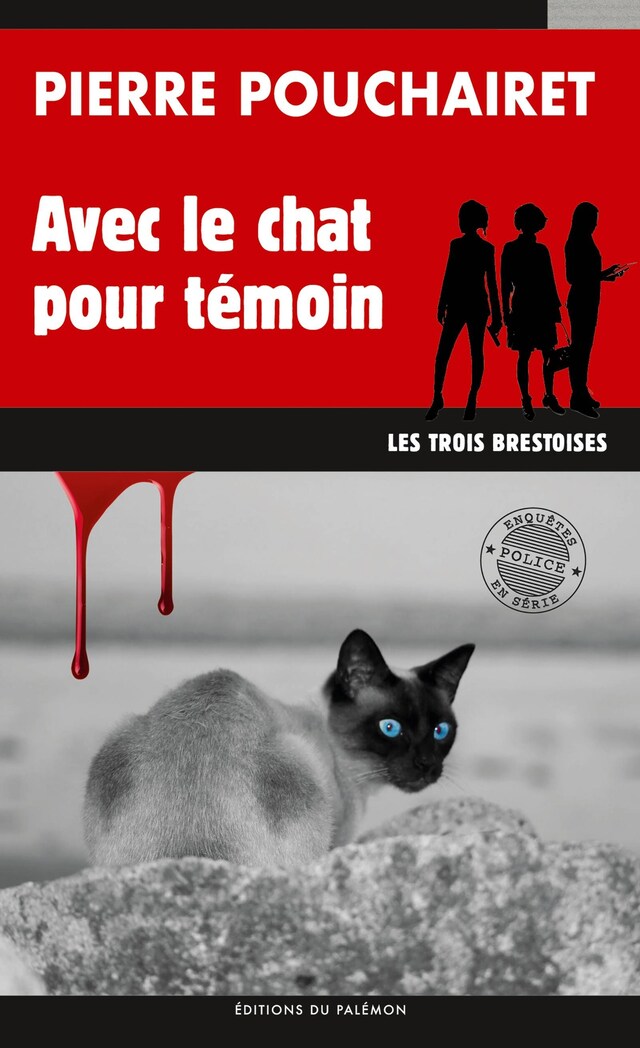 Book cover for Avec le chat pour témoin