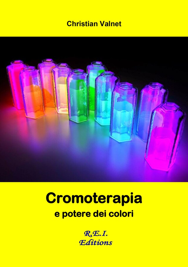 Book cover for Cromoterapia e potere dei colori