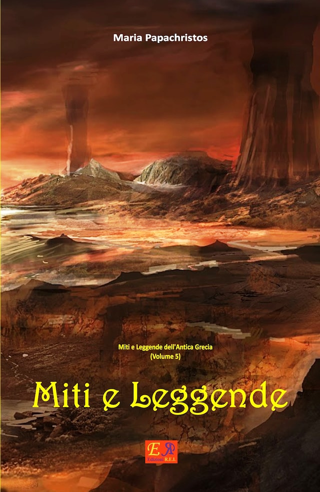 Book cover for Miti e Leggende