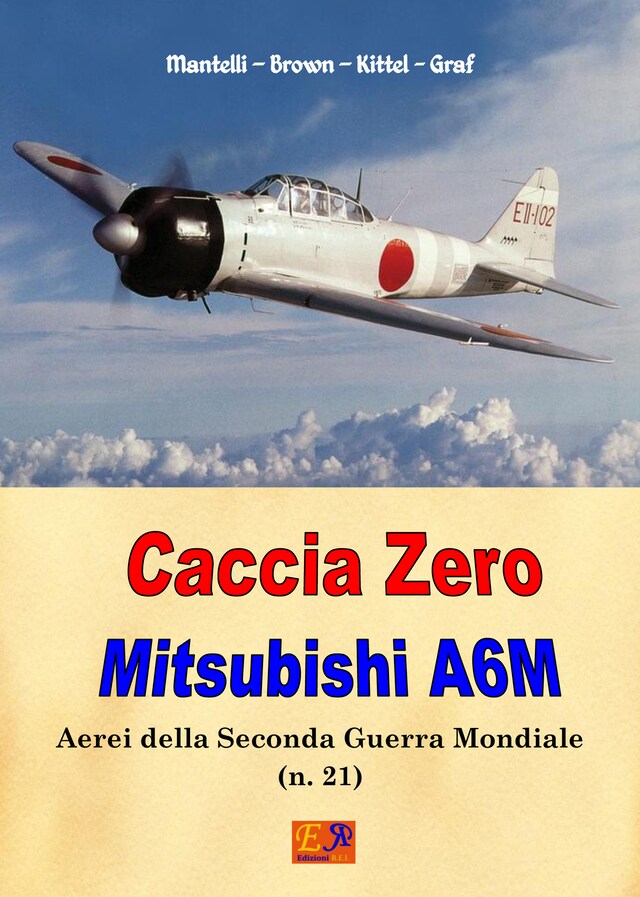 Book cover for Caccia Zero - Mitsubishi A6M