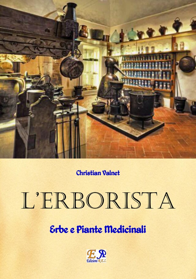 Kirjankansi teokselle L'Erborista - Erbe e Piante Medicinali