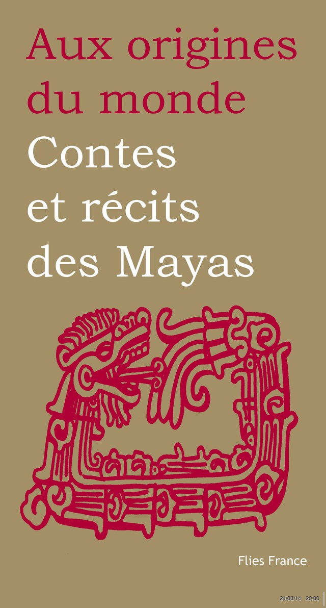 Book cover for Contes et récits des Mayas