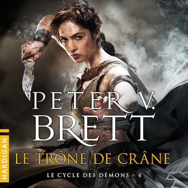 Book cover for Le Trône de Crâne